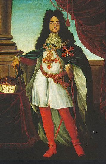 unknow artist Portrait of Francesco Farnese, Duke of Parma Germany oil painting art